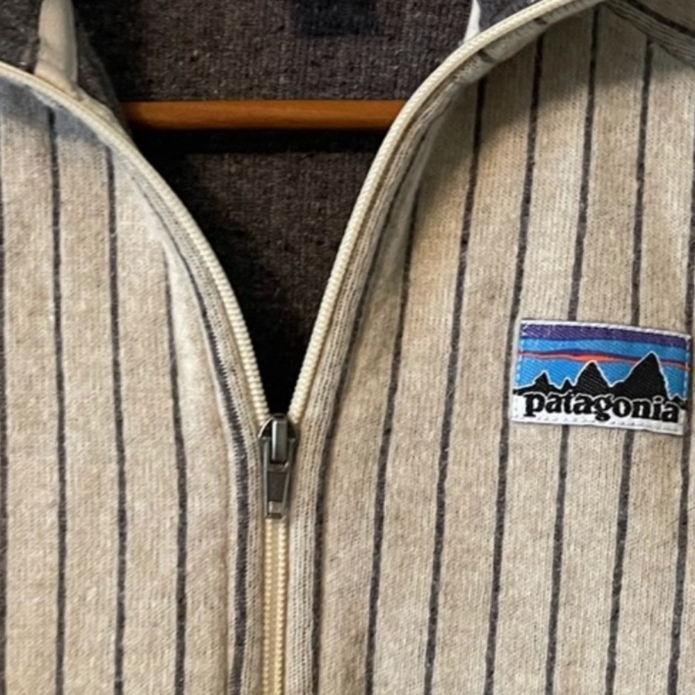 Vintage Wool Patagonia Full Zip Jacket